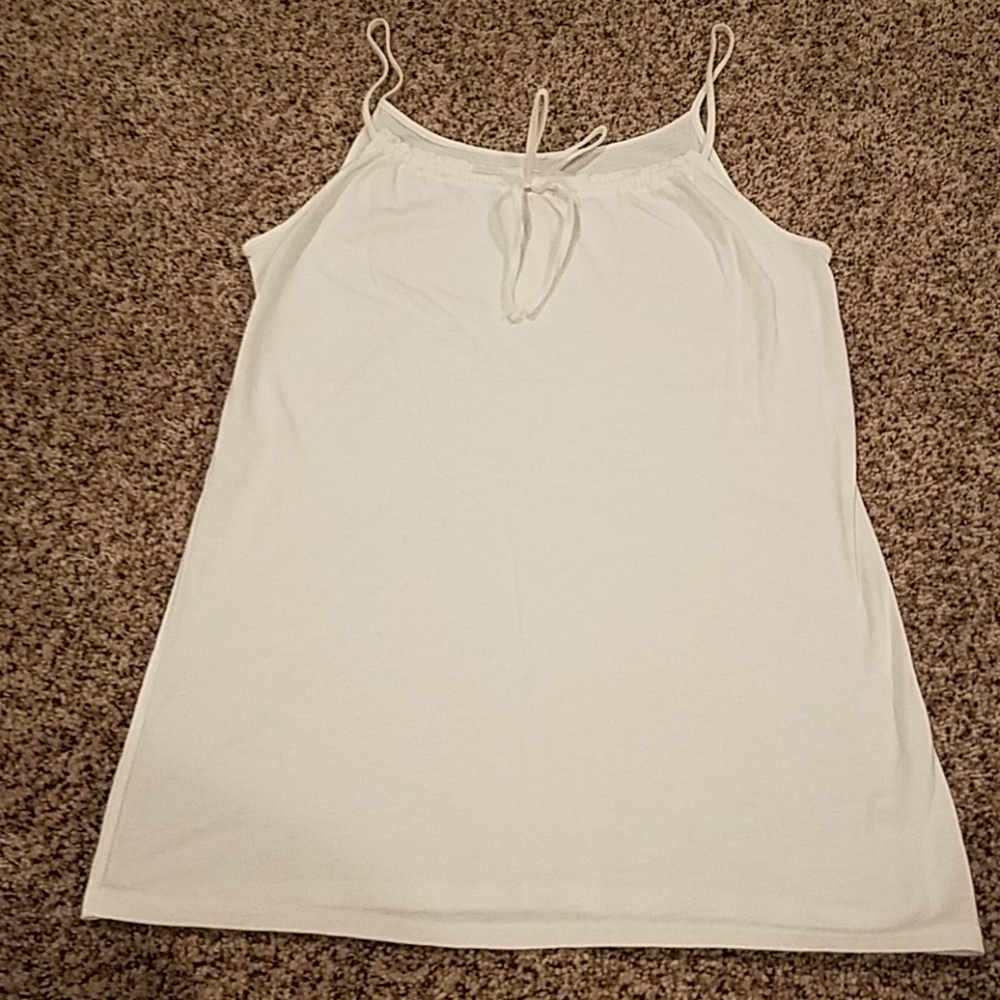 Old Navy White girls tank top size XL